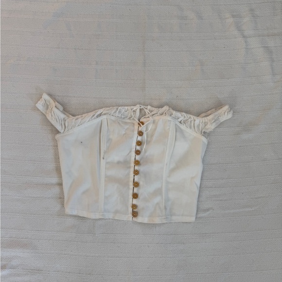 white corset top - Picture 1 of 7